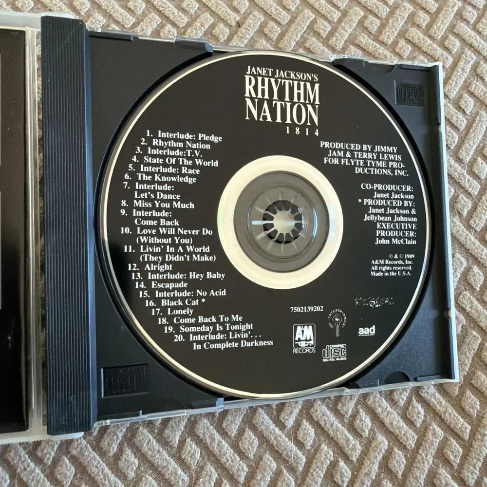 Janet Jackson's Rhythm Nation : 1814 CD Import (2000) - Picture 4 of 5